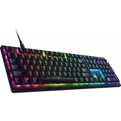 Клавіатура механічна Razer DeathStalker V2 105key, Red Switch, USB-A, EN/RU, RGB, чорний