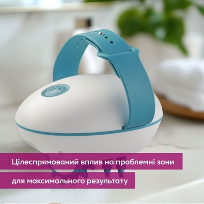Масажер антицилюлітний Beurer для тіла, від мережі, вага - 0,32кг, 1 режим, біло-блакитний
