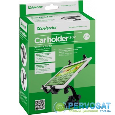 Универсальный автодержатель Defender Car holder 202 for tablet devices (29202)