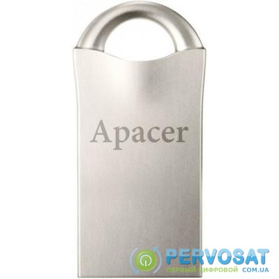 USB флеш накопитель Apacer 64GB AH117 Silver USB 2.0 (AP64GAH117S-1)