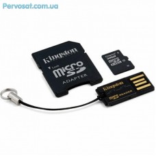 Карта пам'яті Kingston 32Gb microSDHC Mobility Kit Gen2 class 10 (MBLY10G2/32GB) Карта пам'яті Kingston 32Gb microSDHC Mobility Kit Gen2 class 10 (MBLY10G2/32GB)