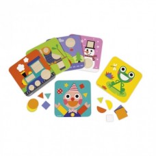 Розвиваюча гра Janod Я вивчаю фігури Розвиваюча гра Janod Я вивчаю фігури