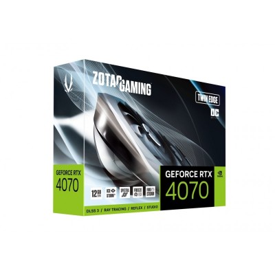 Відеокарта ZOTAC GeForce RTX 4070 12GB GDDR6X Twin Edge OC