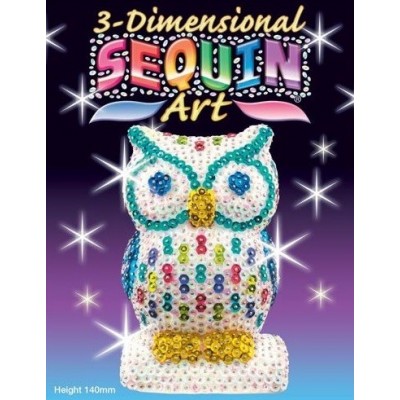 Набір для творчості Sequin Art 3d New Owl Набір для творчості Sequin Art 3d New Owl