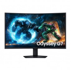 Монітор Samsung 37" G7 G75F 4K HDMI, DP, USB, VA, 3840x2160, 165Hz, 1ms