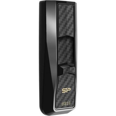 USB флеш накопичувач Silicon Power 16Gb Blaze B50 Black USB 3.0 (SP016GBUF3B50V1K)