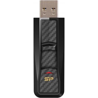 USB флеш накопичувач Silicon Power 16Gb Blaze B50 Black USB 3.0 (SP016GBUF3B50V1K)