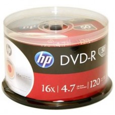 Диск DVD HP DVD-R 4.7GB 16X 50 шт Spindle (69316) Диск DVD HP DVD-R 4.7GB 16X 50 шт Spindle (69316)