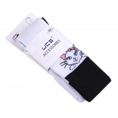 Колготки UCS SOCKS с котиками (M0C0301-1196-146G-white)