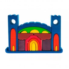 Nic Конструктор дерев'яний Все в замку синій NIC523268 Nic Конструктор дерев'яний Все в замку синій NIC523268