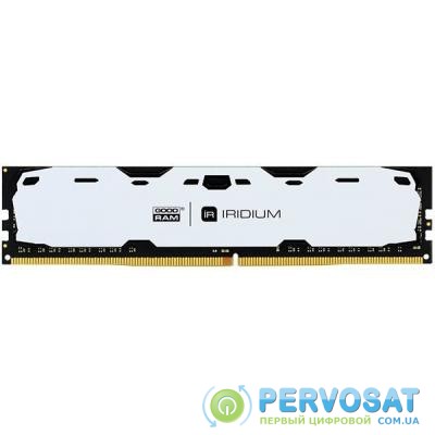 Модуль памяти для компьютера DDR4 4GB 2400 MHz Iridium White GOODRAM (IR-W2400D464L15S/4G)