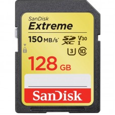 Карта пам'ятi SanDisk 128GB SDXC C10 UHS-I U3 R150/W70MB/s Extreme Карта пам'ятi SanDisk 128GB SDXC C10 UHS-I U3 R150/W70MB/s Extreme