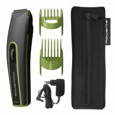 Машинка для стрижки Rowenta Nomad Sport Collection, акум., роторний мотор, насадок-2, кейс, сталь, чорно-зелений Машинка для стрижки Rowenta Nomad Sport Collection, акум., роторний мотор, насадок-2, кейс, сталь, чорно-зелений