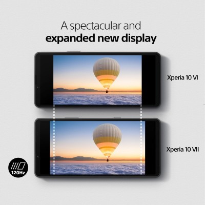 Смартфон Sony Xperia 10 VII 5G (XQ-FE72) 6.1" 8/128ГБ, 2SIM, 5000мА•год, чорний