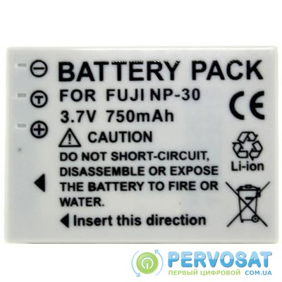 Аккумулятор к фото/видео PowerPlant Fuji NP-30 (DV00DV1045)