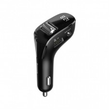 FM модулятор Baseus Streamer F40 AUX wireless MP3 Black (CCF40-01) FM модулятор Baseus Streamer F40 AUX wireless MP3 Black (CCF40-01)