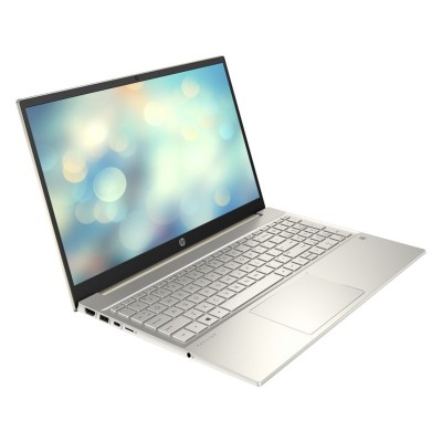 Ноутбук HP Pavilion 15-eh1124ua 15.6&quot; FHD IPS AG, AMD R5-5500U, 16GB, F1024GB, UMA, DOS, золотистий