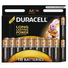 Батарейка Duracell AA MN1500 LR06 * 18 (5000394107519 / 81545414) Батарейка Duracell AA MN1500 LR06 * 18 (5000394107519 / 81545414)