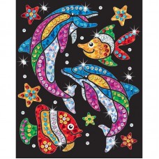 Набір для творчості Sequin Art Foiltastic Дельфіни 20*25см Набір для творчості Sequin Art Foiltastic Дельфіни 20*25см