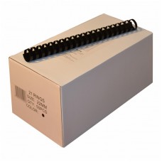 Пружина для палітурки Agent пл. 22мм (50 шт.) чорна (1322722) Пружина для палітурки Agent пл. 22мм (50 шт.) чорна (1322722)