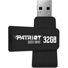 USB флеш накопичувач Patriot 32GB Color Quick Drive Black USB 3.1 (PSF32GQDBK3USB) USB флеш накопичувач Patriot 32GB Color Quick Drive Black USB 3.1 (PSF32GQDBK3USB)