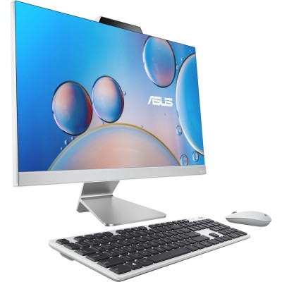 Комп'ютер персональний моноблок ASUS A3402WVAK-WA0030 23.8&quot; FHD AG, Intel 3-100U, 16GB, F512GB, UMA, WiFi, кл+м, 3р, без ОС, білий