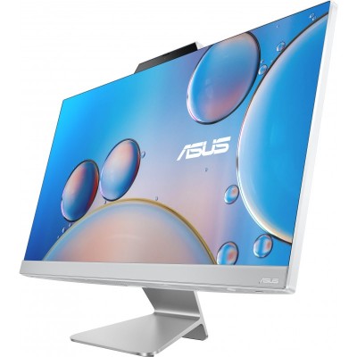 Комп'ютер персональний моноблок ASUS A3402WVAK-WA0030 23.8&quot; FHD AG, Intel 3-100U, 16GB, F512GB, UMA, WiFi, кл+м, 3р, без ОС, білий