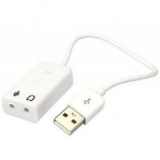Звукова плата Dynamode USB 8(7.1) каналов 3D RTL (USB-SOUND7-WHITE) Звукова плата Dynamode USB 8(7.1) каналов 3D RTL (USB-SOUND7-WHITE)