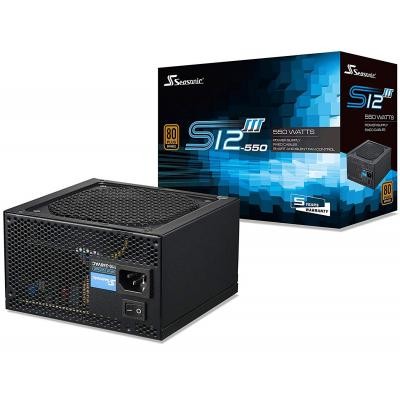 Блок питания Seasonic 550W S12III-550 Bronze (SSR-550GB3)