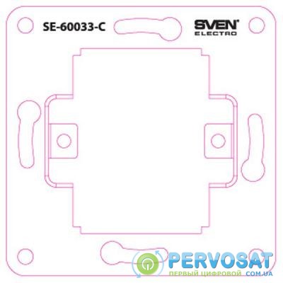 Телефонная розетка SVEN SE-60033-C cream (7100014)