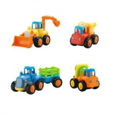 Розвиваюча іграшка Huile Toys Грузовичок 4 шт (326)