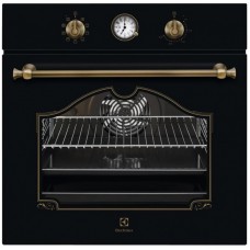 Духова шафа Electrolux електрична Rococo, 72л, A, конвекція, телескопічні напрямні, чорний Духова шафа Electrolux електрична Rococo, 72л, A, конвекція, телескопічні напрямні, чорний