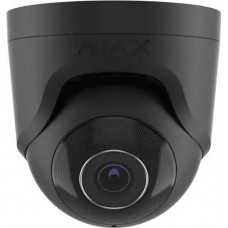 IP-Камера дротова Ajax TurretCam, 5мп, 2.8мм, Poe, True WDR, IP 65, ІЧ 35м, аудіо, кут огляду 100° до 110°, купольна, чорна IP-Камера дротова Ajax TurretCam, 5мп, 2.8мм, Poe, True WDR, IP 65, ІЧ 35м, аудіо, кут огляду 100° до 110°, купольна, чорна