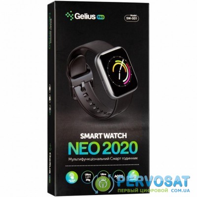 Смарт-часы Gelius Pro GP-SW001 (NEO 2020) Midnight Blue