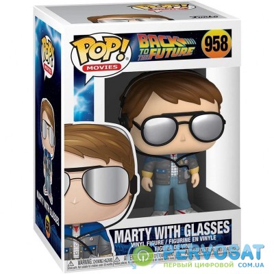 Funko Коллекционная фигурка Funko POP! Movies BTTF Marty w/glasses 46912
