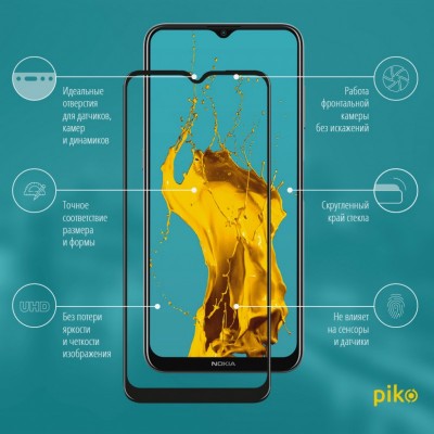 Стекло защитное Piko Full Glue OnePlus Nord N10 (1283126513442)