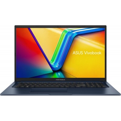 Ноутбук ASUS Vivobook 17 X1704ZA-AU008 17.3&quot; FHD IPS, Intel i5-1235U, 16GB, F512GB, UMA, NoOS, Блакитний