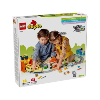 Конструктор LEGO DUPLO Town Великий інтерактивний громадський потяг