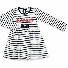 Плаття Breeze в смужку (14916-104G-cream) Плаття Breeze в смужку (14916-104G-cream)