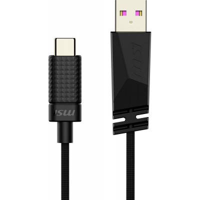 Миша MSI VERSA 300 W, WIRELESS, RGB, WL, чорний