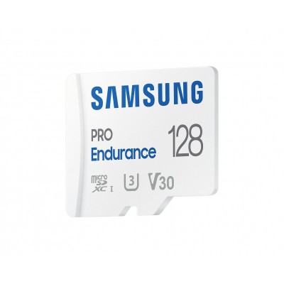 Карта пам'яті Samsung microSD 128GB C10 UHS-I R180MB/s PRO Endurance + SD