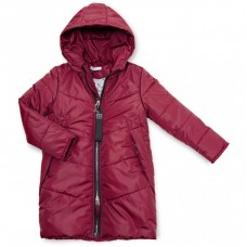 Куртка Brilliant подовжена "RIZ" (19708-158-bordo) Куртка Brilliant подовжена "RIZ" (19708-158-bordo)