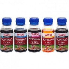 Чорнило WWM CANON PGI450/CLI451 (5х100г) BP/B/C/M/Y (C45SET-5) Чорнило WWM CANON PGI450/CLI451 (5х100г) BP/B/C/M/Y (C45SET-5)