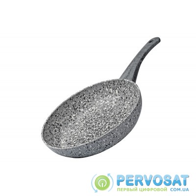 Сковорідка Ardesto Alcor 24 см , сірий граніт, алюминий