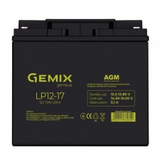 Батарея до ДБЖ GEMIX 12В 17 Ач (LP1217) Батарея до ДБЖ GEMIX 12В 17 Ач (LP1217)