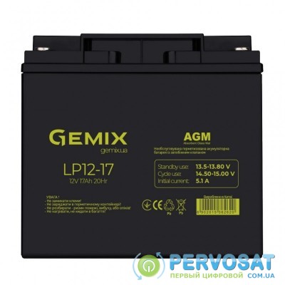 Батарея к ИБП GEMIX 12В 17 Ач (LP1217)