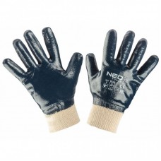 Захисні рукавички Neo Tools робочі, бавовна з повним нітриловим покриттям, р. 8 (97-630-8) Захисні рукавички Neo Tools робочі, бавовна з повним нітриловим покриттям, р. 8 (97-630-8)