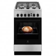 Плита Electrolux газова, 51л, 50x60см, чавун, нерж