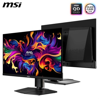 Монітор MSI 26.5" MAG 271QP-QD-X24 2xHDMI, DP, Audio, OLED, 2560x1440, 240Hz, 0.03ms, DCI-P3 99%, AdaptiveSync, HAS, HDR400 Монітор MSI 26.5" MAG 271QP-QD-X24 2xHDMI, DP, Audio, OLED, 2560x1440, 240Hz, 0.03ms, DCI-P3 99%, AdaptiveSync, HAS, HDR400