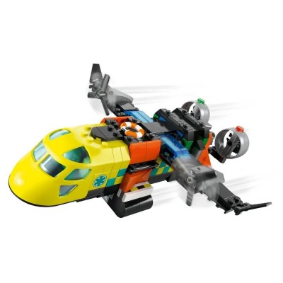 Конструктор LEGO City Ремікс літака, вантажівки та судна на повітряній подушці